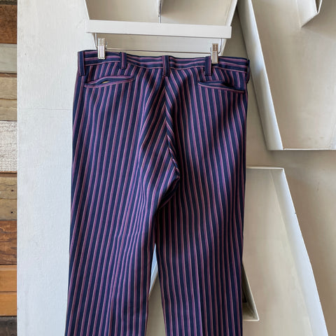60’s Pinstripe Trousers - 34" x 33”