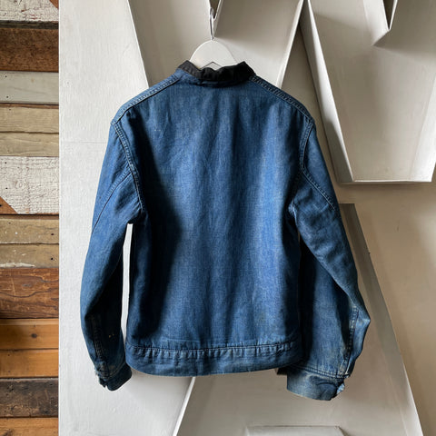 70’s Dee Cee Denim Zip Jacket - Medium