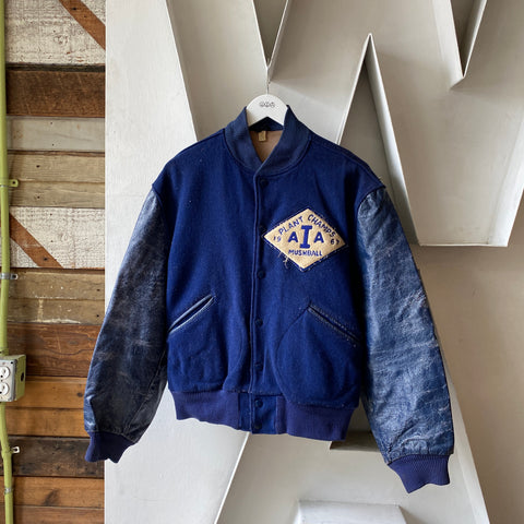 60’s Mushball Varsity Jacket - large