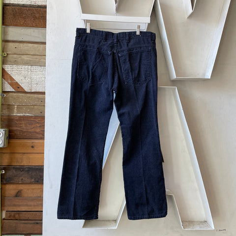 70’s Plain Pockets Corduroy Trousers - 31" x 28”