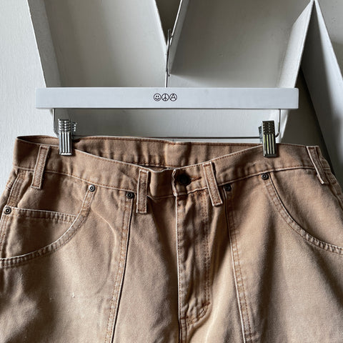 80’s Dickies Canvas Dungarees - 34” x 29”