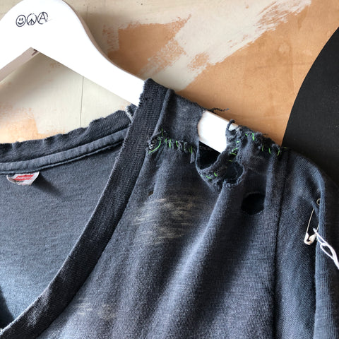 80's Thrashed Crime Tee - Medium