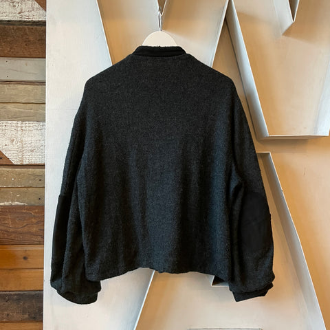 60’s Sir Jac Boxy Zip Sweater - Medium