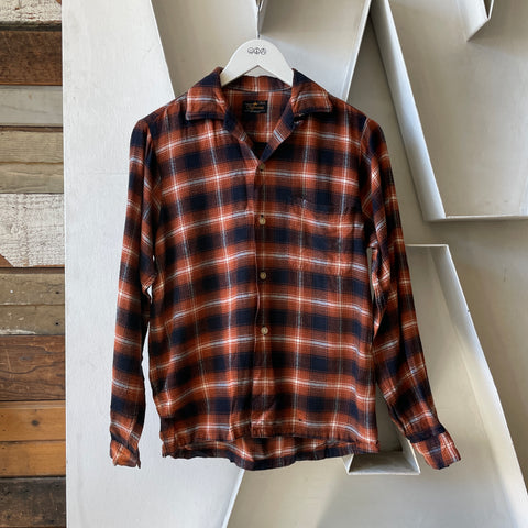 60’s Clybourne Plaid Loop Collar - Small
