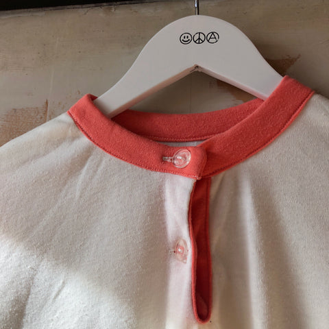Vintage 90's Henley Shirt - Medium