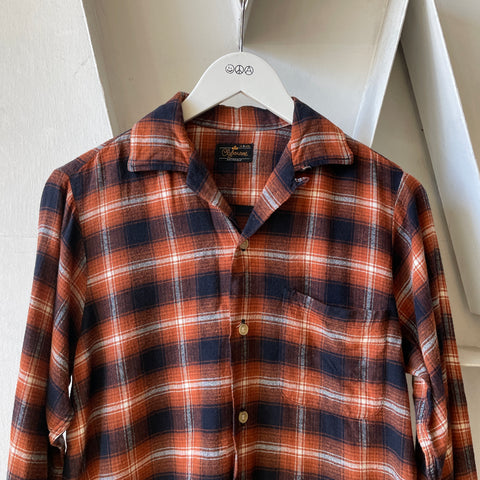 60’s Clybourne Plaid Loop Collar - Small