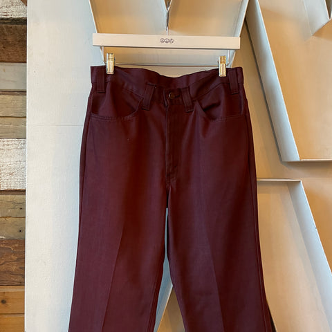60’s Big E Levi’s Overdyed Trousers - 30” x 30”