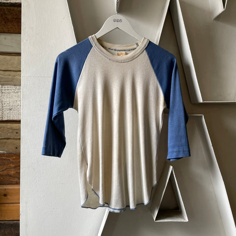 70’s Typewriter Raglan Tee - Small