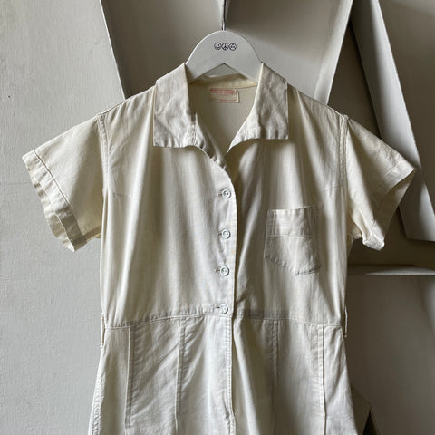 30’s Cotton Gym Romper - Small