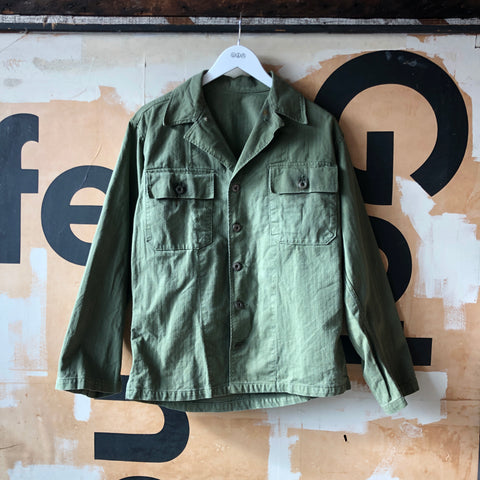 50's HBT Twill Military Jacket - Medium