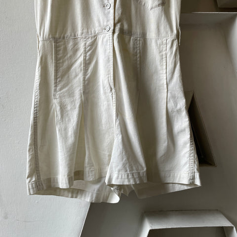30’s Cotton Gym Romper - Small