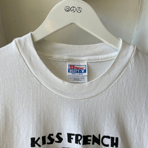 90’s French Kiss Tee - Large
