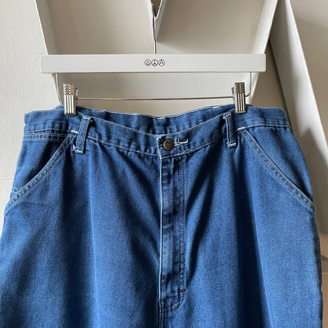 80’s Roebucks Denim Carpenter Pants - 36” x 27”