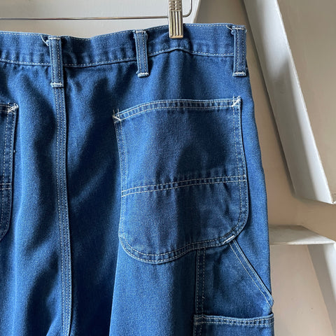 80’s Roebucks Denim Carpenter Pants - 36” x 27”