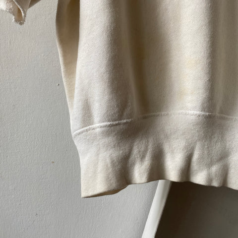 50's Single V Crewneck- Medium
