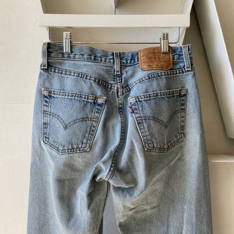 90’s Cropped Levi’s 501 Denim - 27” x 24.5”