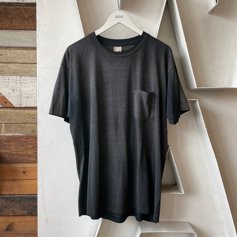 80’s Faded Pocket Tee - XL