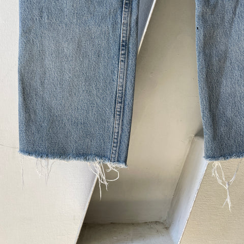 90’s Cropped Levi’s 501 Denim - 27” x 24.5”