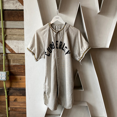 50's Wool Baseball Jersey - Large