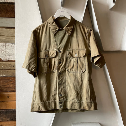 WWII HBT First Pattern POW Jacket - Large