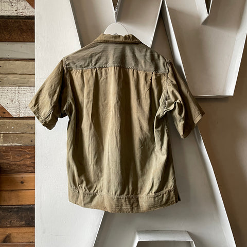 WWII HBT First Pattern POW Jacket - Large