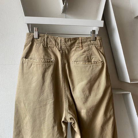 50's Army Chinos - 28” x 29”