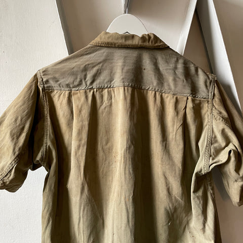 WWII HBT First Pattern POW Jacket - Large