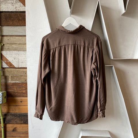 60's Gabardine Shirt - Medium