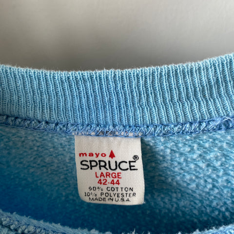 60's Spruce Raglan Sweatshirt - Large