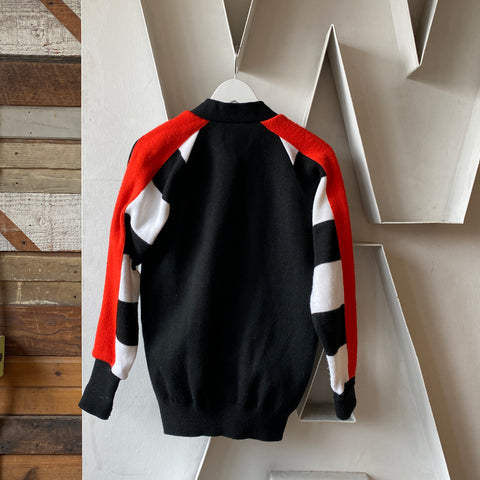 80's Dehen Collegiate Cardigan - Medium