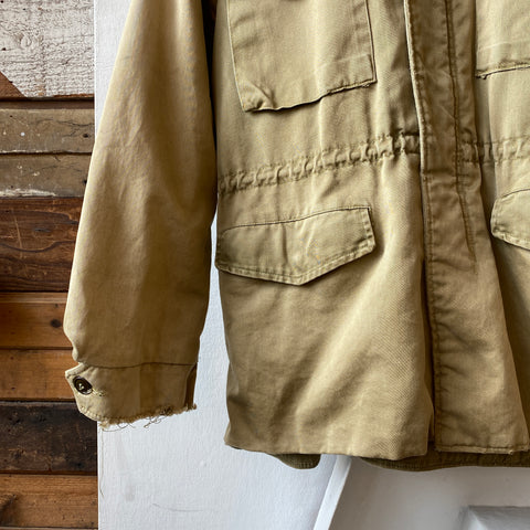 60’s Sun-Faded Fatigue Jacket - Large