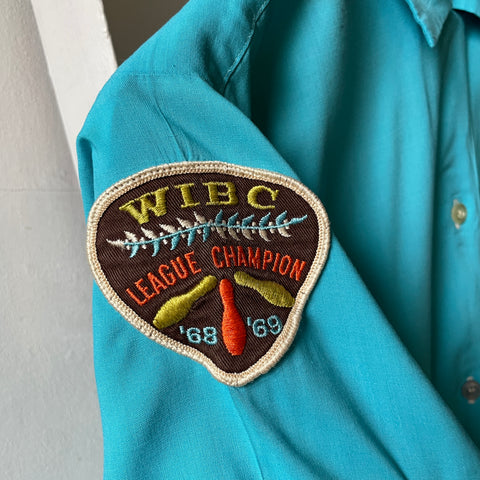 60’s Yokohama Rayon Bowling Shirt - XL