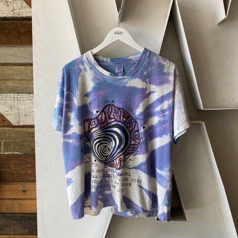 90's Cropped Lollapalooza Tee - XL
