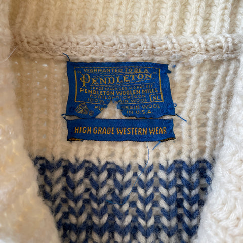 70’s Pendleton Cowichan - XL