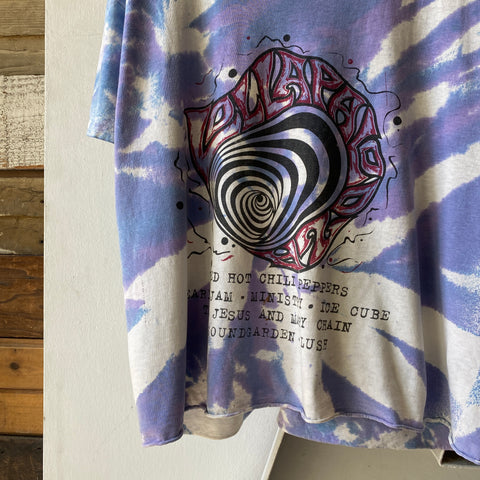 90's Cropped Lollapalooza Tee - XL