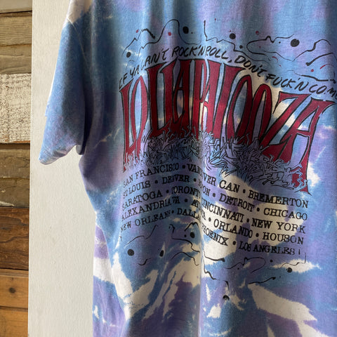 90's Cropped Lollapalooza Tee - XL