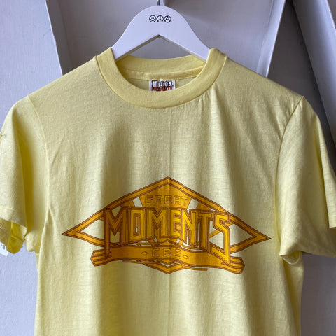 80's Great Moments Of CBS Tee - Medium