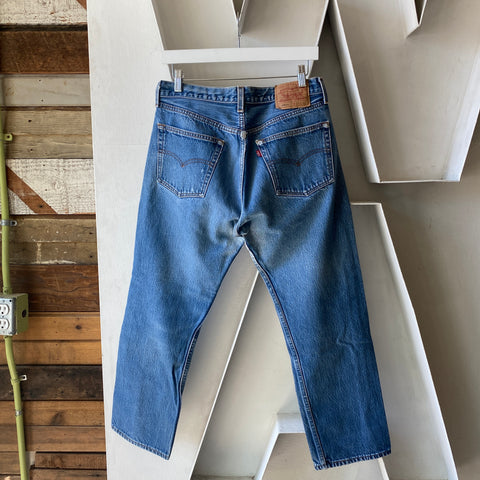 90's Levi’s 501 - 30” x 27”