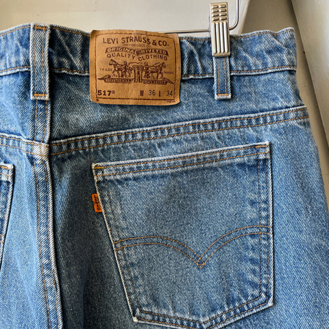 90’s Levi’s 517 Denim - 34” x 33”