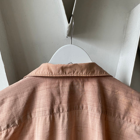 60's Manhattan Loop Collar Shirt - Medium