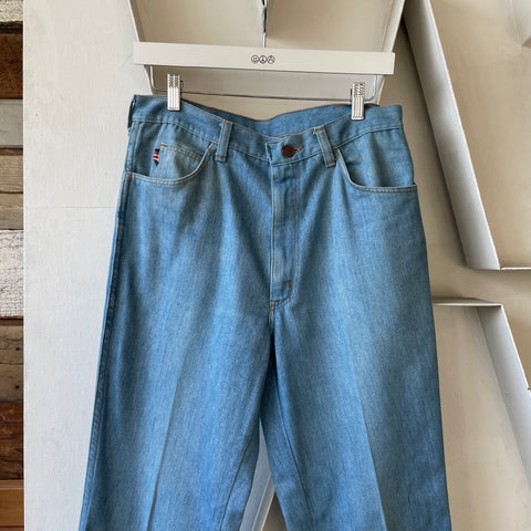 70’s Unbranded Denim Trousers - 30” x 28”