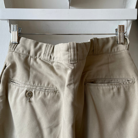 50’s Military Chinos - 28” x 25.5”