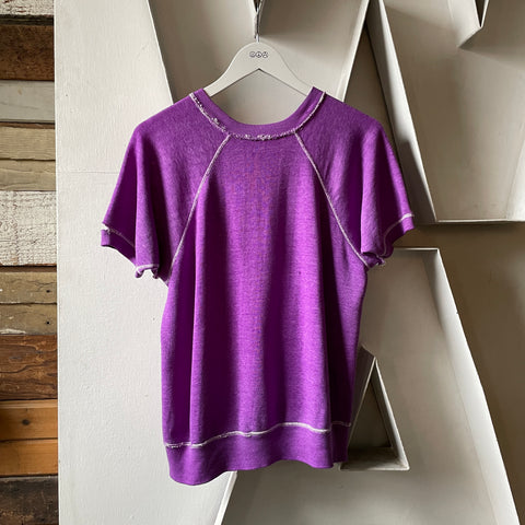 70’s Short Sleeve Sweatshirt - Medium