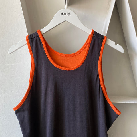 80's Champion Reversible Tank Top - Large