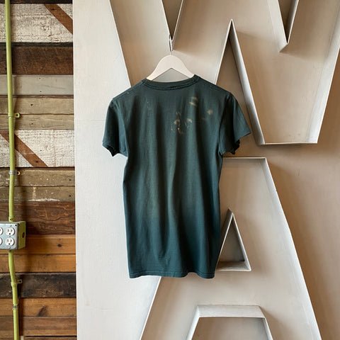 70's Green Pocket Tee - Small