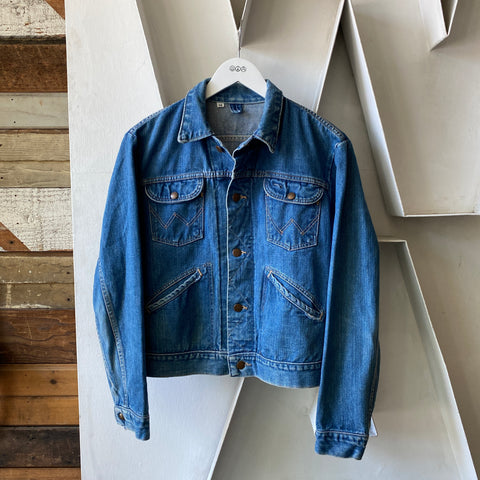 60's Wrangler Selvedge Jacket - Medium