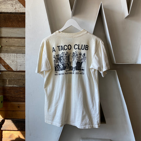 80's Portland Taco Club Tee - Medium