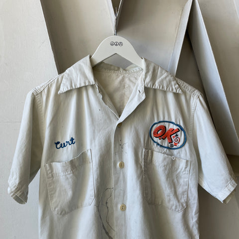 1960s Tire Work Shirt
