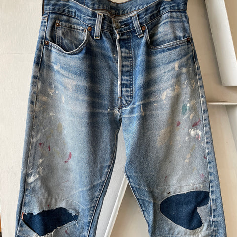 80’s Repaired Levi’s Redlines - 30” x 27”
