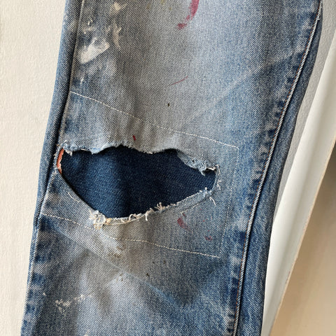 80’s Repaired Levi’s Redlines - 30” x 27”